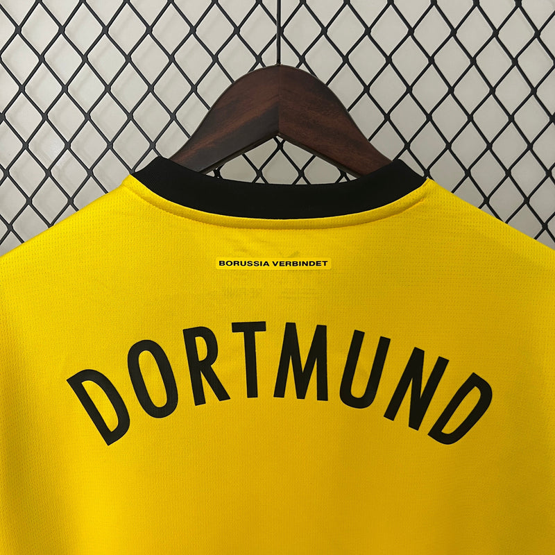 Camisa Borussia Dortmund Home 24/25 - Puma Torcedor Masculina - Lançamento